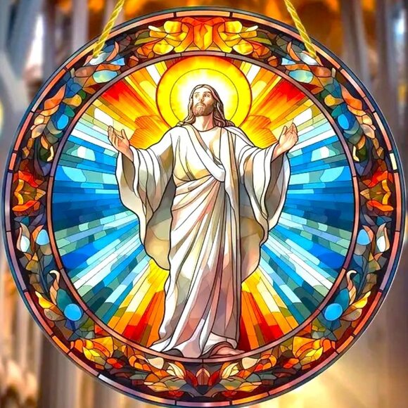 Suncatcher Dragon Wyvern Fantasy Magic Window Decor Art Colorful In/Outdoor - Picture 5 of 6